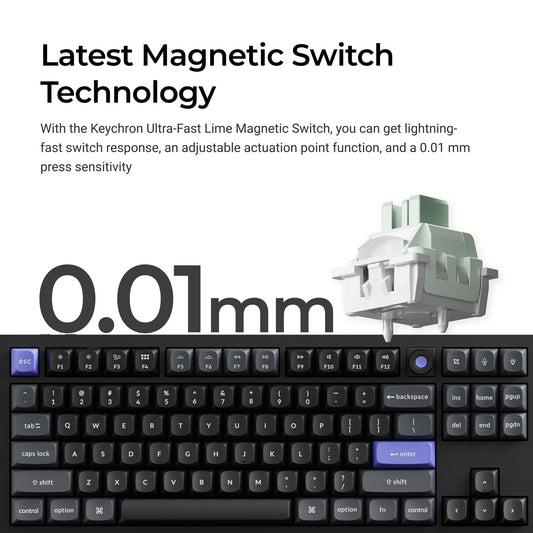 Keychron Q3 HE 8K Magnetic Switch Keyboard