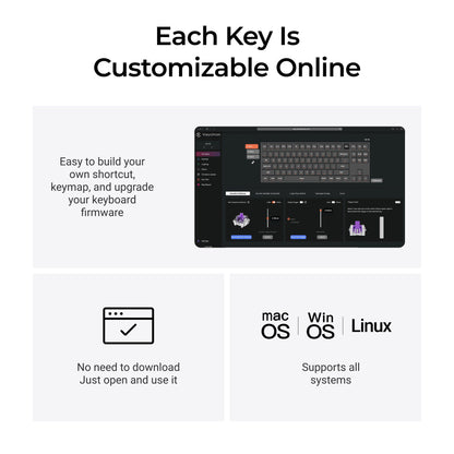 Keychron Q3 HE QMK Wireless Custom Keyboard