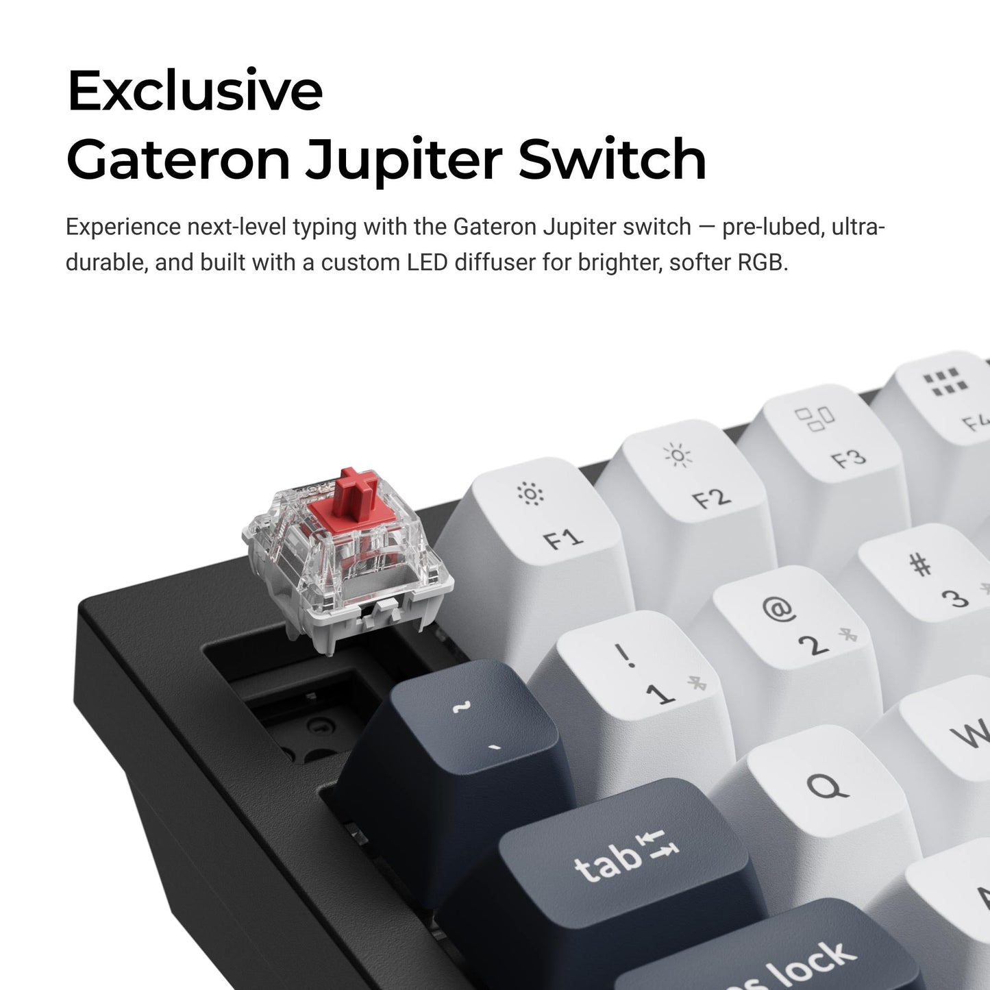Keychron Q3 Max QMK/VIA Wireless Custom Mechanical Keyboard