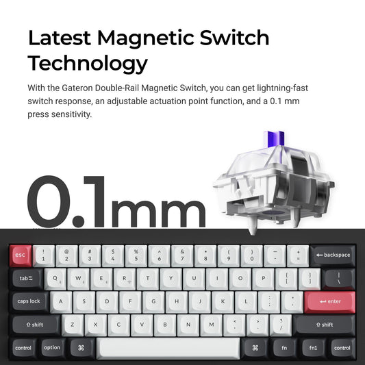 Keychron Q4 HE QMK Wireless Custom Keyboard