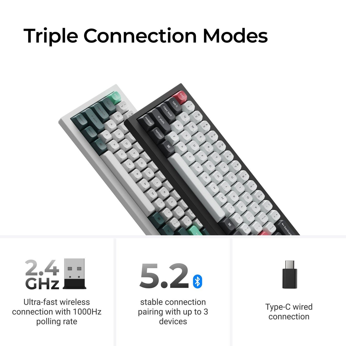 Keychron Q4 HE QMK Wireless Custom Keyboard