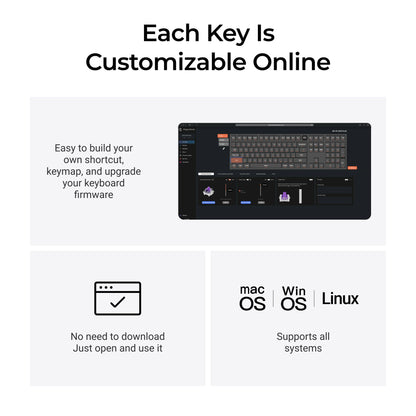 Keychron Q6 HE QMK Wireless Custom Keyboard