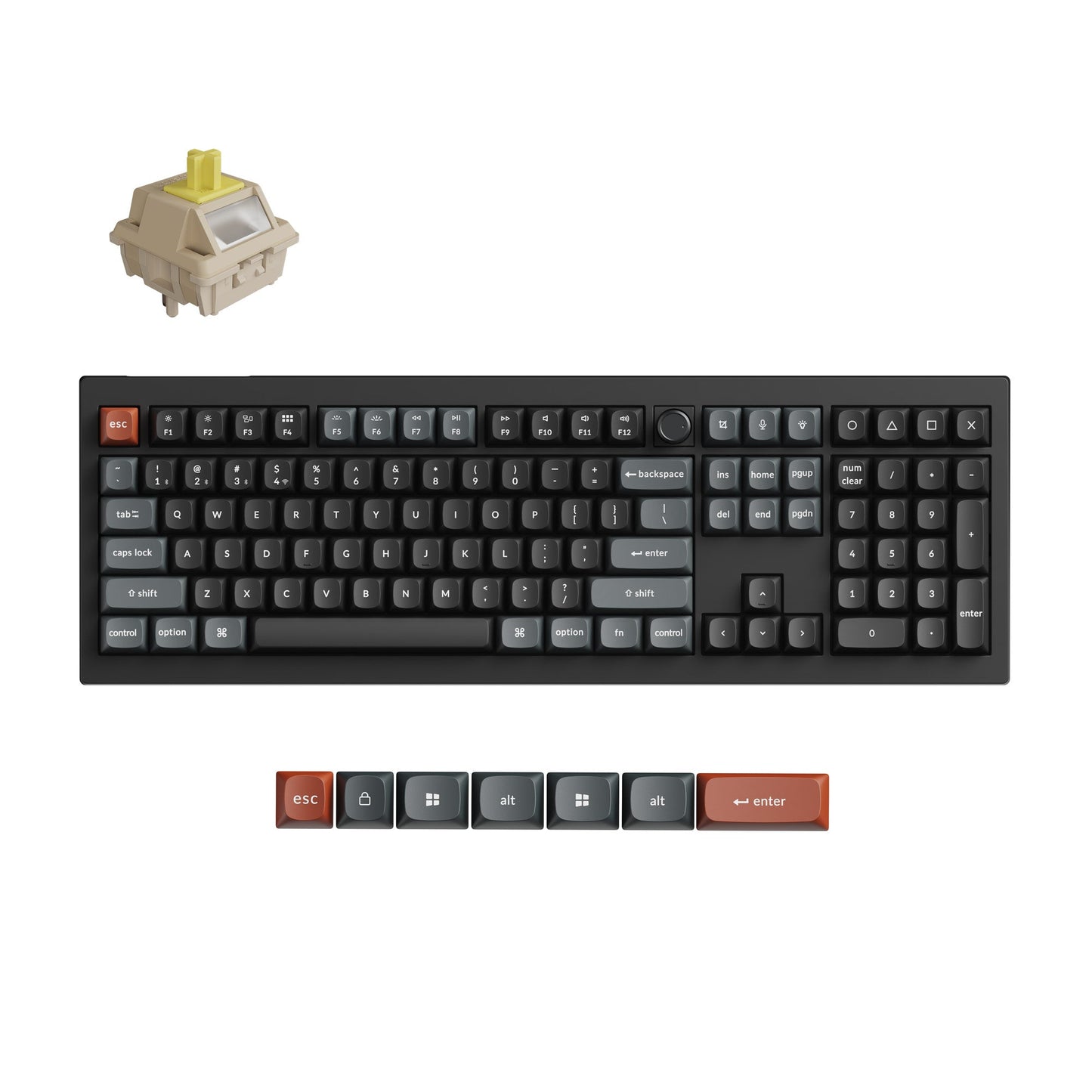 Keychron V6 Ultra 8K Wireless Custom Mechanical Keyboard