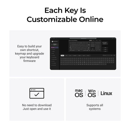 Keychron V6 Ultra 8K Wireless Custom Mechanical Keyboard